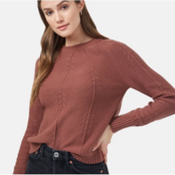 tentree Sweaters - Highline Treestitch Crew Sweater Mesa Red